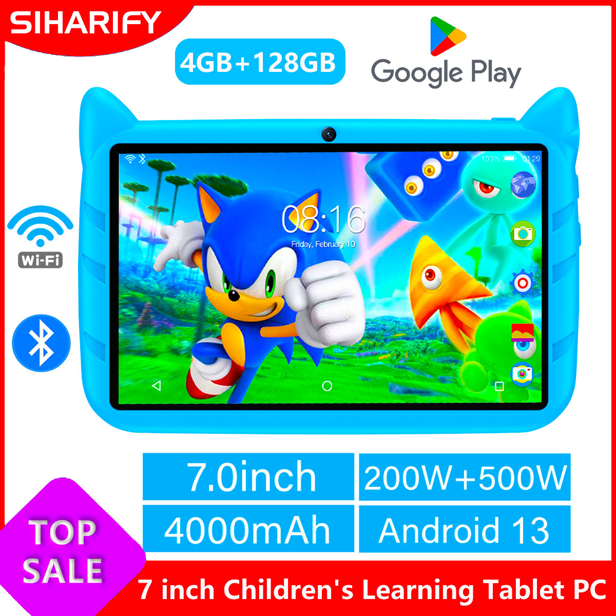 Learning Tablet Kids - Yeni 7 İnç Global Versiyon 5G