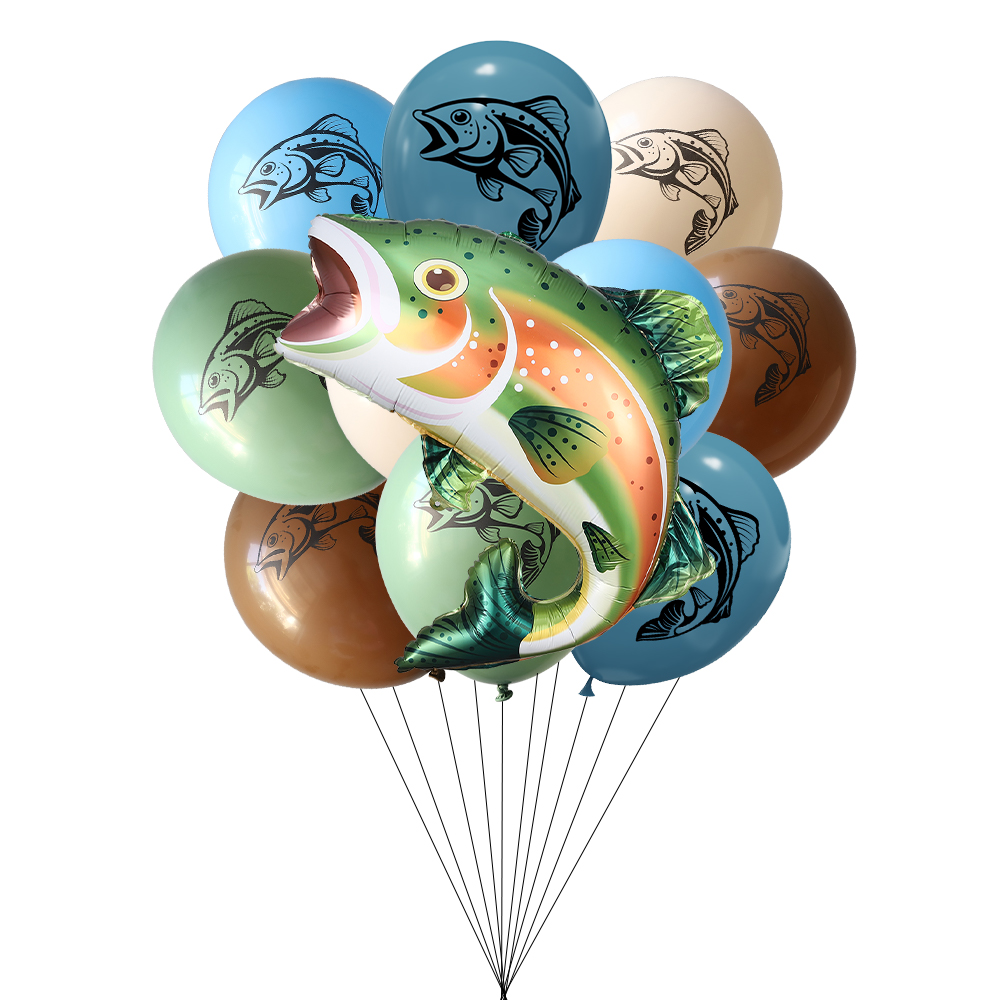 Water Balloon Set - Gökkuşağı Alabalık Balon Seti Büyük Alabalık