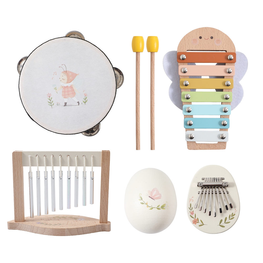 Kids Toys Xylophone - Müzik Oyuncakları Bebek Ahşap Montessori Oyuncakları