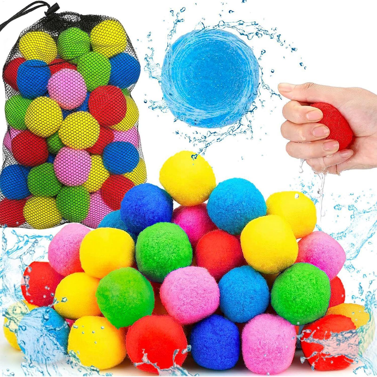 Water Balloon Set - 60 adet/takım yeniden kullanılabilir su topları