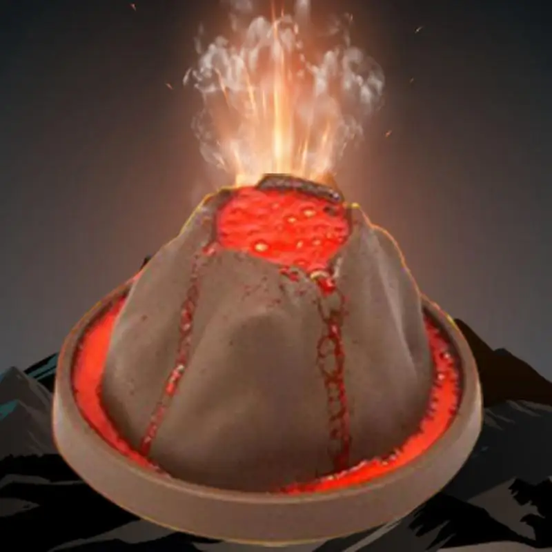 Volcano Experiment Kit - Bilim keşfetmek oyuncaklar kimya öğrenme volkan