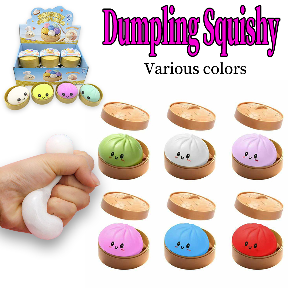 Kids Toys Kitchen - Yeni Mantı Şeklinde Squishy'ler Kör Kutu