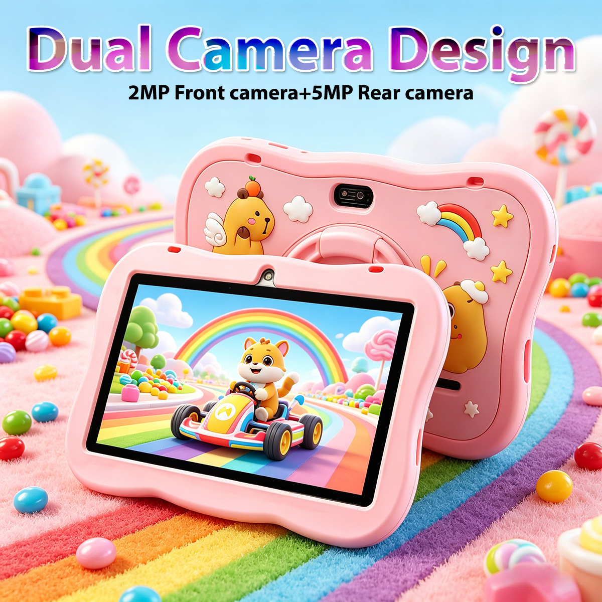 Learning Tablet Kids - 2026 Yeni 7 İnç Çizgi Film