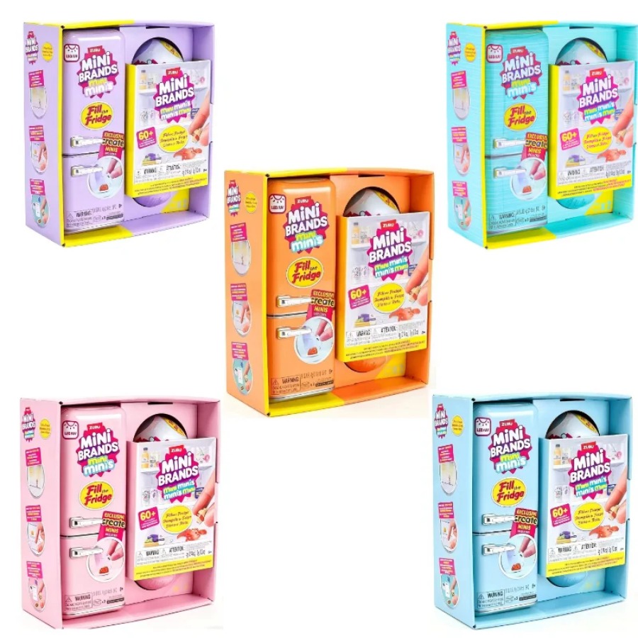 Kids Toys Kitchen - ZURU 5 Sürpriz Mini Buzdolabı Topu