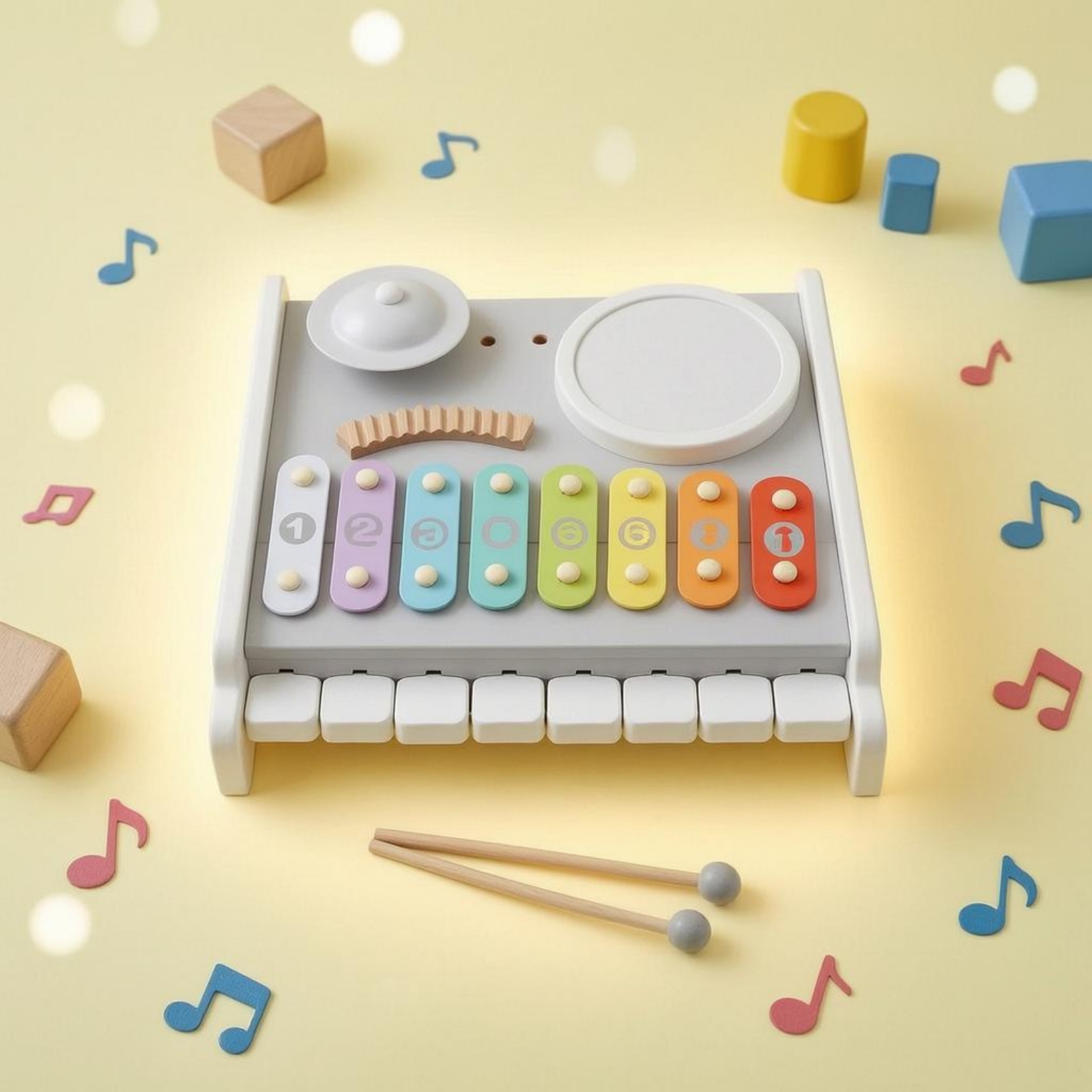Piyano Ksilofon Davul Oyuncak  - Kids Toys Xylophone incelemesi ve fiyatı