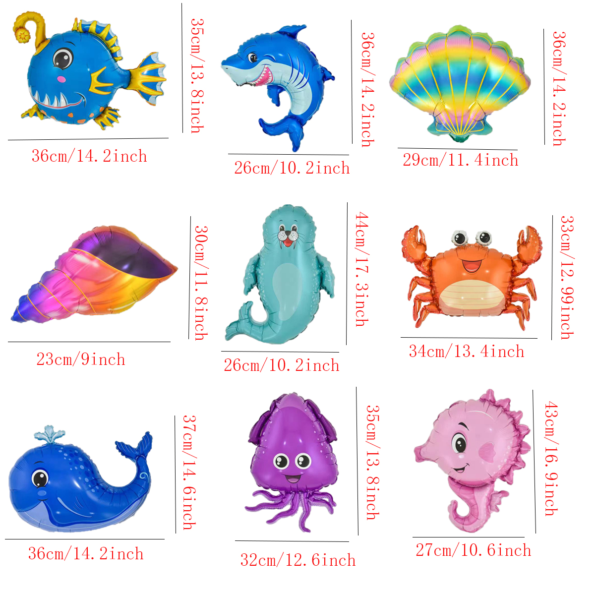 9 adet Mini Deniz Kelime Tema  - Water Balloon Set incelemesi ve fiyatı