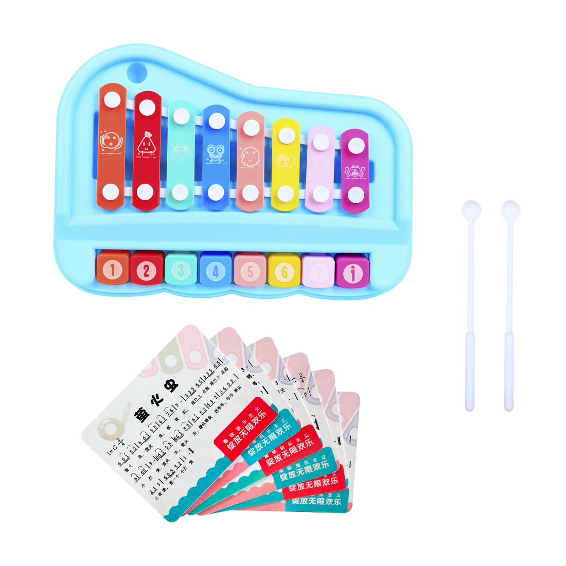 SY-73 Çocuklar için 8 Nota Xyl - Kids Toys Xylophone incelemesi ve fiyatı