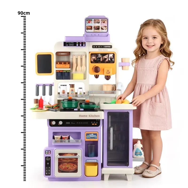90cm Büyük Çocuklar İçin Işıkl - Kids Toys Kitchen incelemesi ve fiyatı