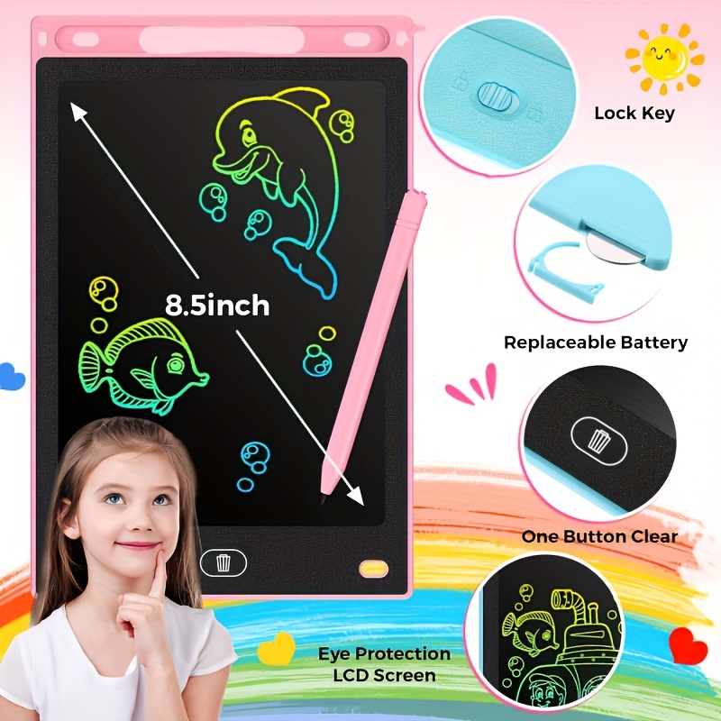 30 adet 8.5 Inç LCD Çizim Tabl - Learning Tablet Kids incelemesi ve fiyatı