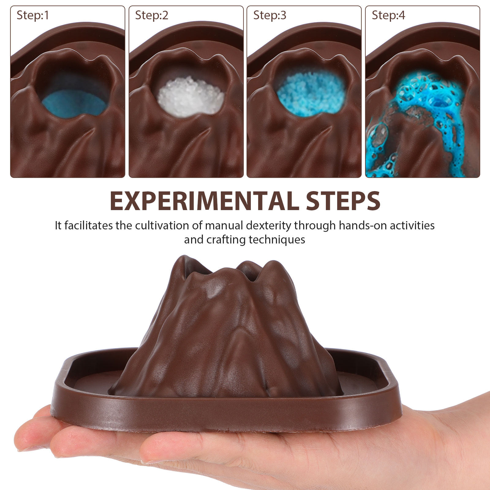10 adet volkan kalıp seti DIY  - Volcano Experiment Kit incelemesi ve fiyatı