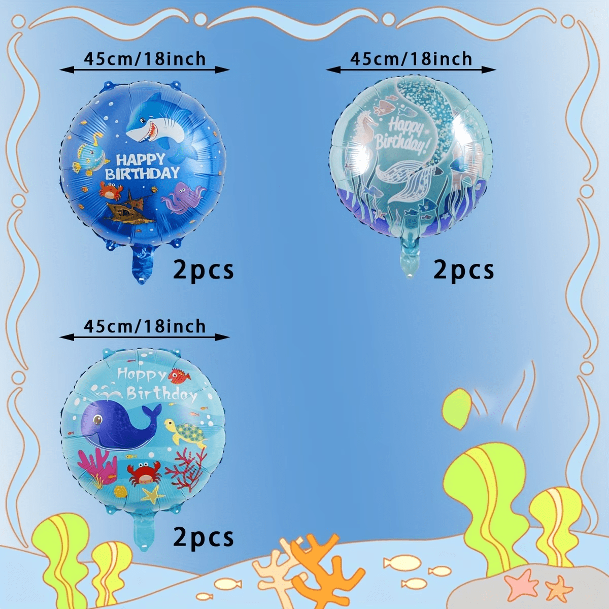 6 adet Okyanus Temalı Parti Ba - Water Balloon Set incelemesi ve fiyatı