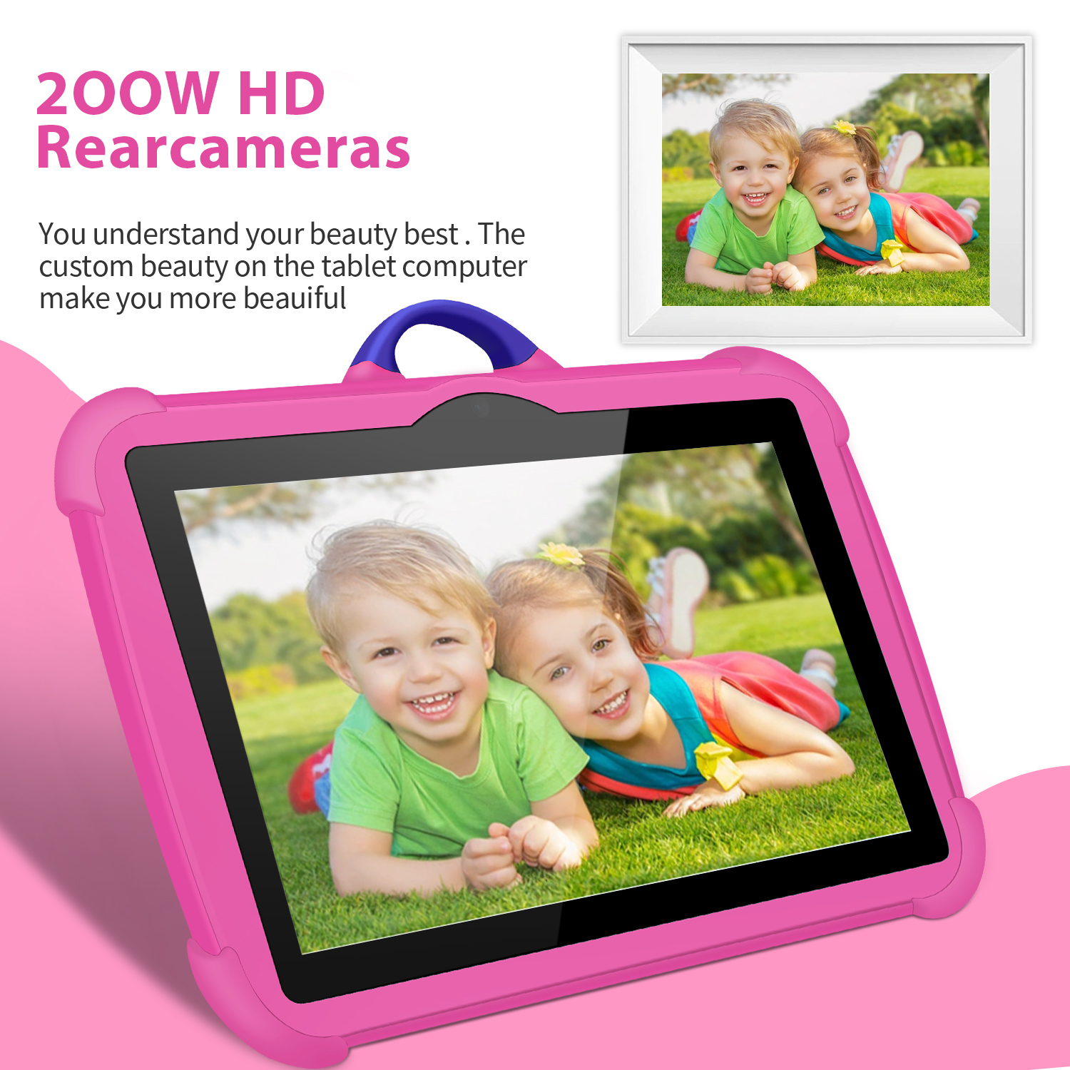 Yeni Karikatür Desen Çocuk Tab - Learning Tablet Kids incelemesi ve fiyatı