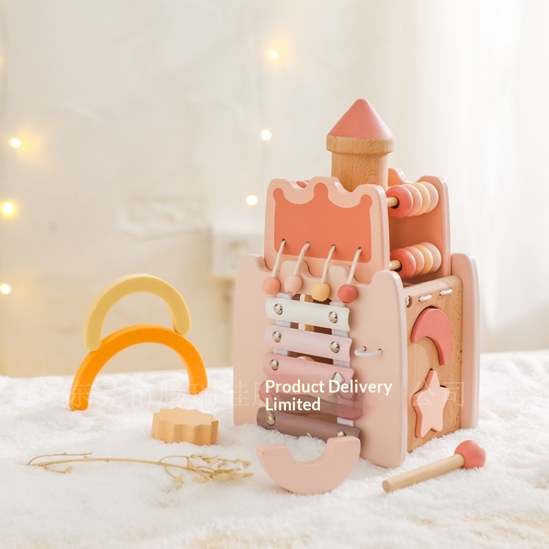 Ahşap Kale 5'i 1 Arada Aktivit - Kids Toys Xylophone incelemesi ve fiyatı