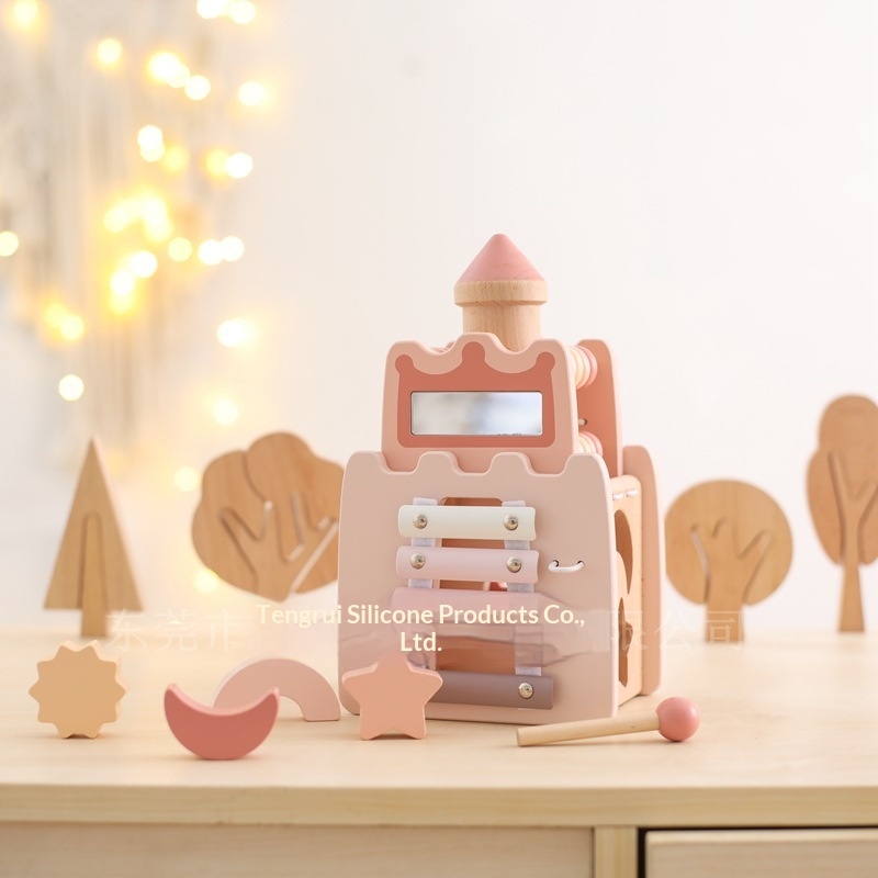 Ahşap Kale 5'i 1 Arada Aktivit - Kids Toys Xylophone incelemesi ve fiyatı