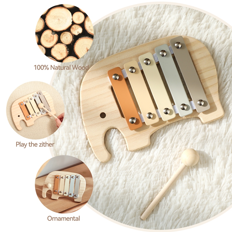 Montessori Ahşap 5 Ton Çok Ren - Kids Toys Xylophone incelemesi ve fiyatı