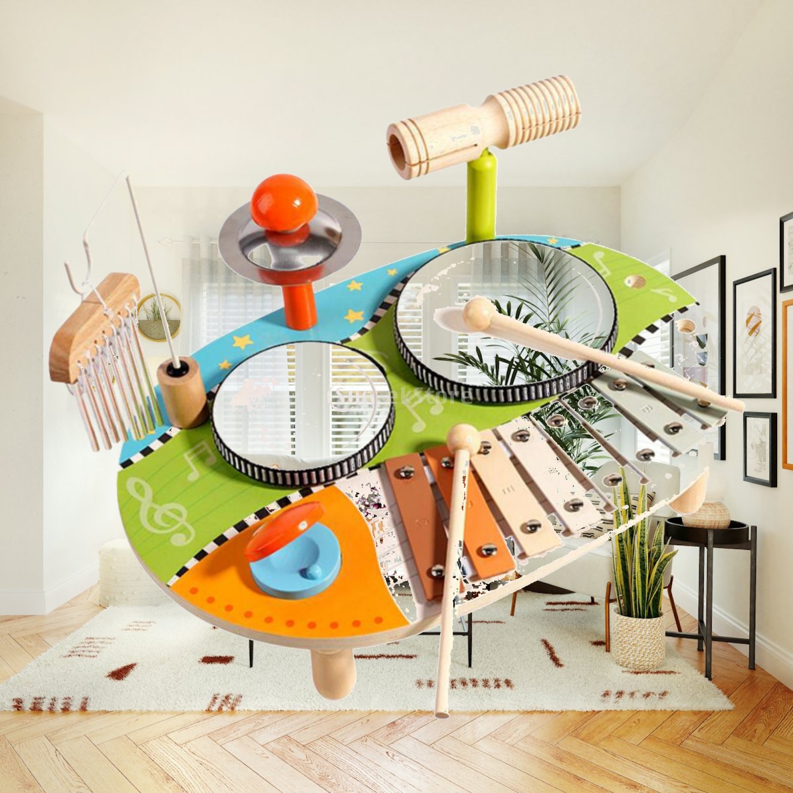 Ksilofon Davul Seti Öğrenme ve - Kids Toys Xylophone incelemesi ve fiyatı
