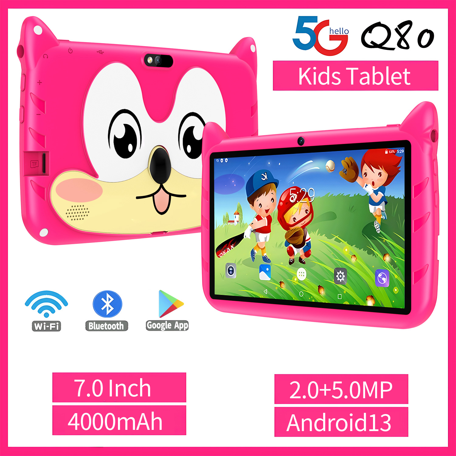 Yeni Çocuklar İçin 7 inç Table - Learning Tablet Kids incelemesi ve fiyatı