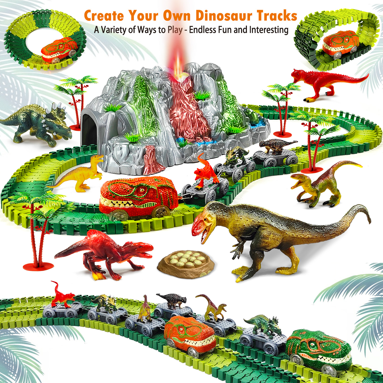 Çocuklar için Dinozor Oyuncakl - Volcano Experiment Kit incelemesi ve fiyatı