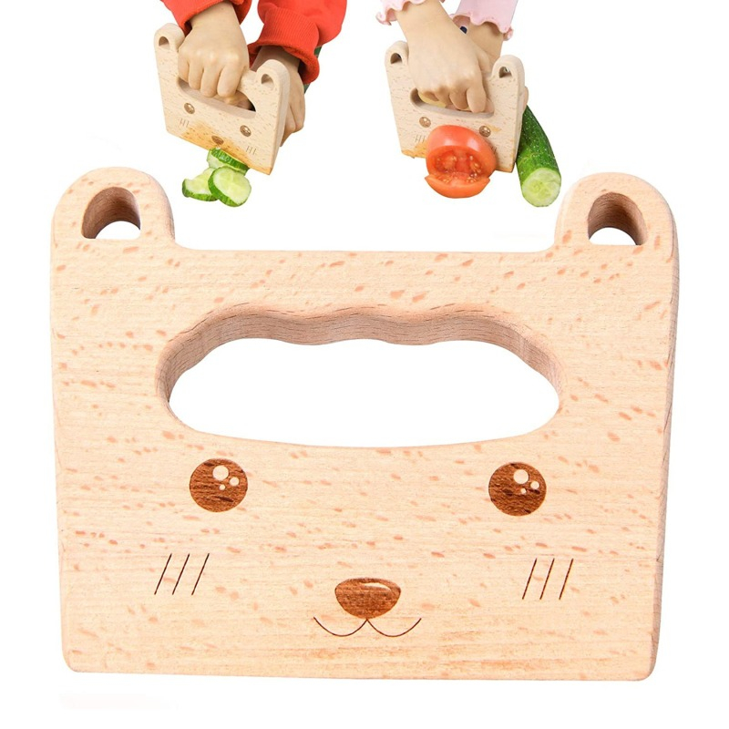 Ahşap çocuklar bıçak pişirme o - Kids Toys Kitchen incelemesi ve fiyatı