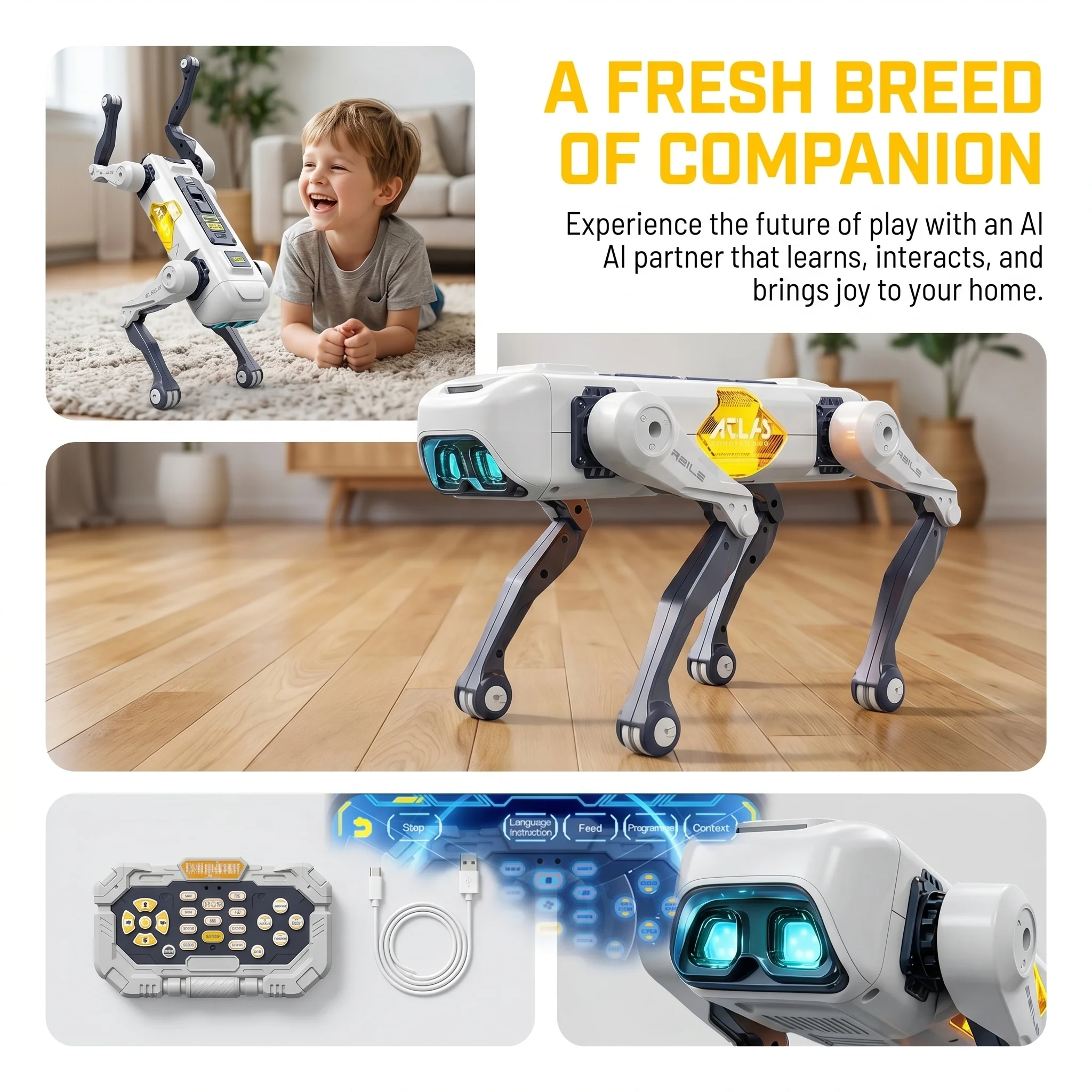 Yapay Zeka Akıllı Robot Köpek, - Kids Toys Young incelemesi ve fiyatı
