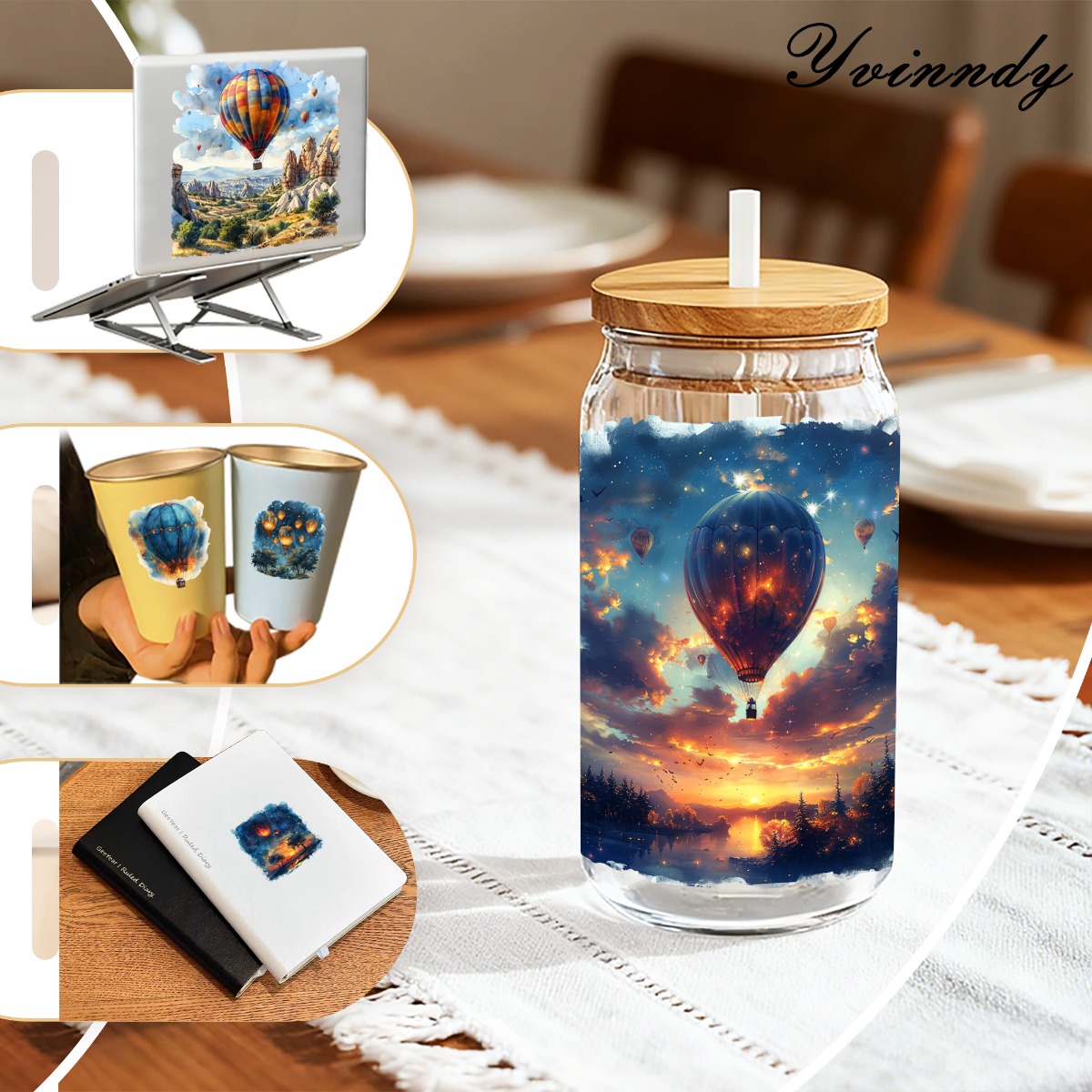 5'li Paket 16OZ UV DTF DIY Tra - Water Balloon Set incelemesi ve fiyatı