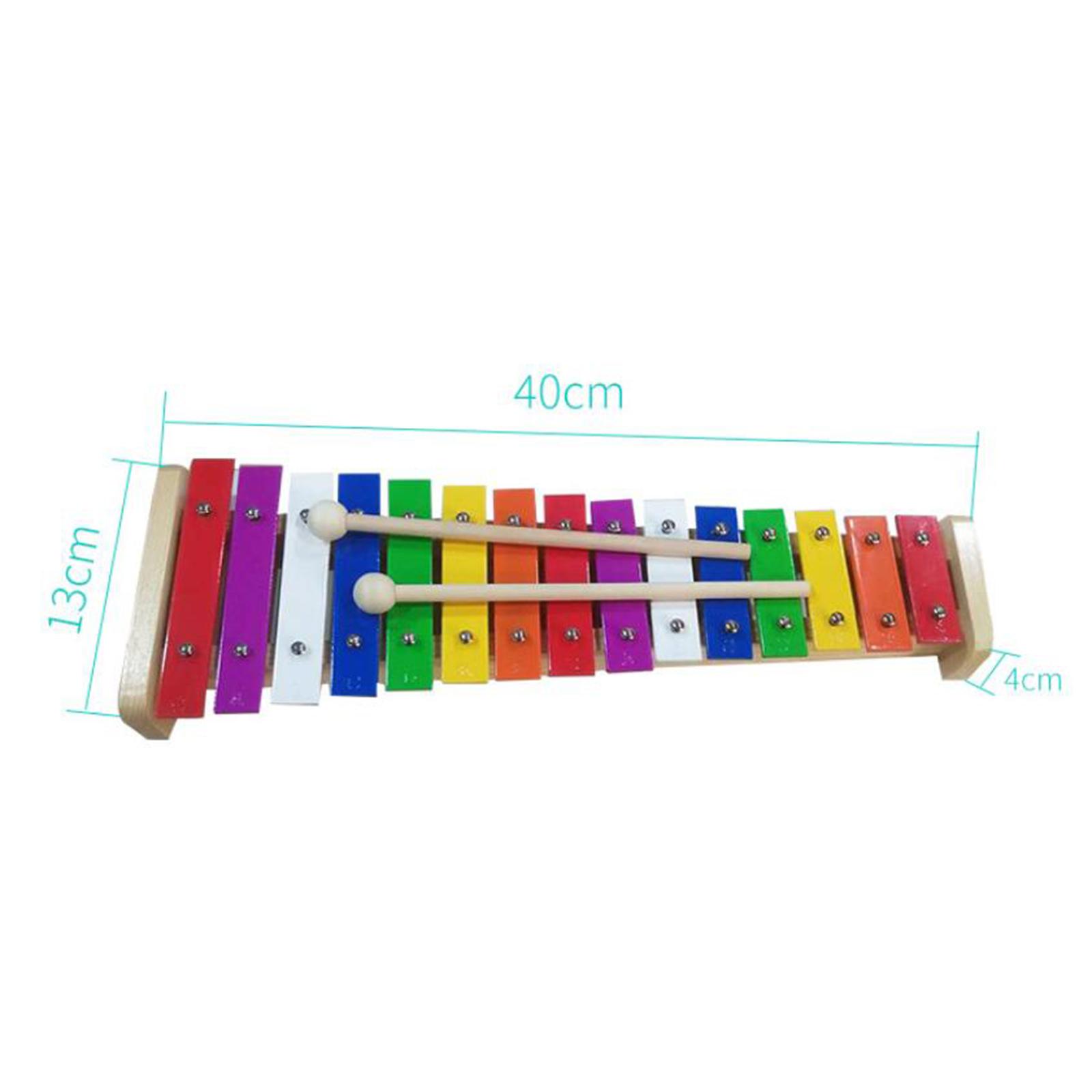15 ölçekli ksilofon çan el per - Kids Toys Xylophone incelemesi ve fiyatı