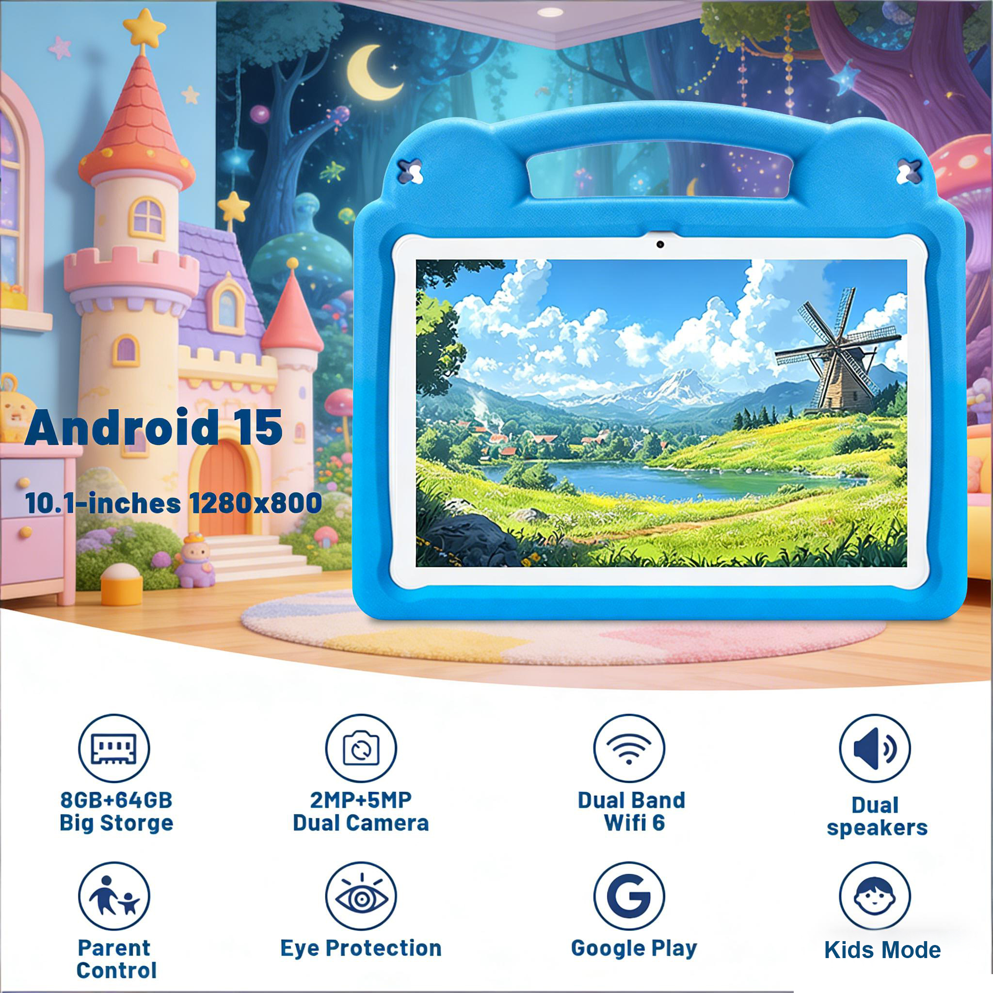 ANRY R16Pro Çocuk Tableti 10 İ - Learning Tablet Kids incelemesi ve fiyatı